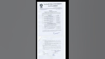 Patliputra University merit list date jari Kiya gaya hai.