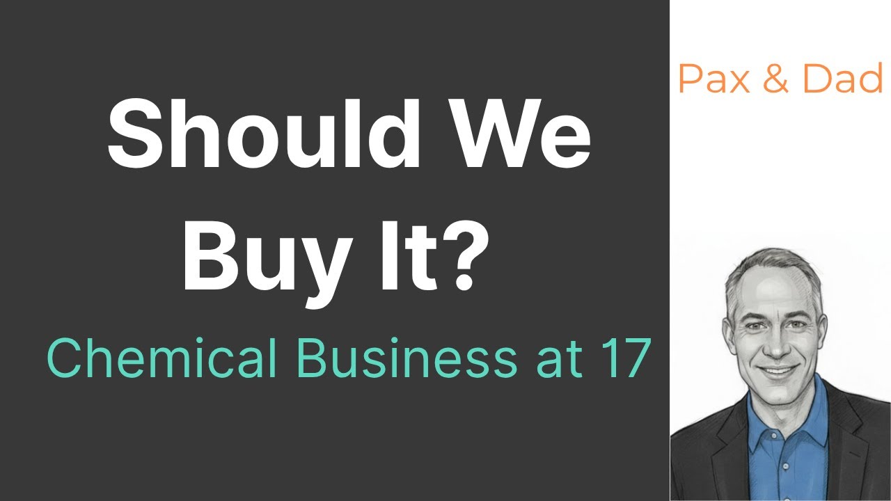 We Toured a Business for Sale (Chemical Manufacturing at 17?)