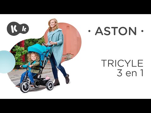 Kinderkraft - Tricycle Evolutif Aston Gris - Des 9 Mois à Prix Carrefour