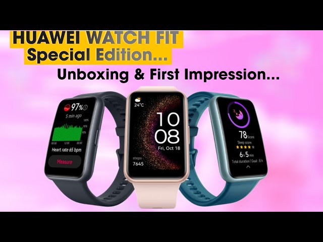 What's new on the HUAWEI Band 7?  Unboxing & First Impressions