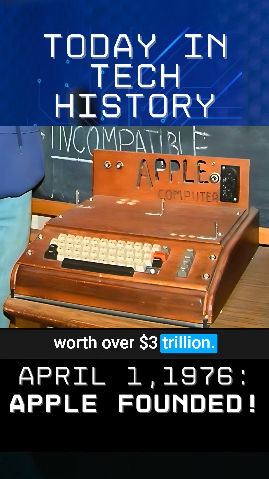 April 1, 1976: Apple Founded! 🍎 | Today in Tech History - YouTube