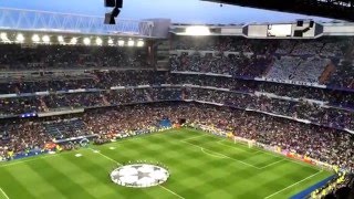 HD | Real Madrid vs. VFL Wolfsburg | 12.04.2016 | HALA MADRID Y NADA MAS + CHAMPIONS LEAGUE ANTHEM