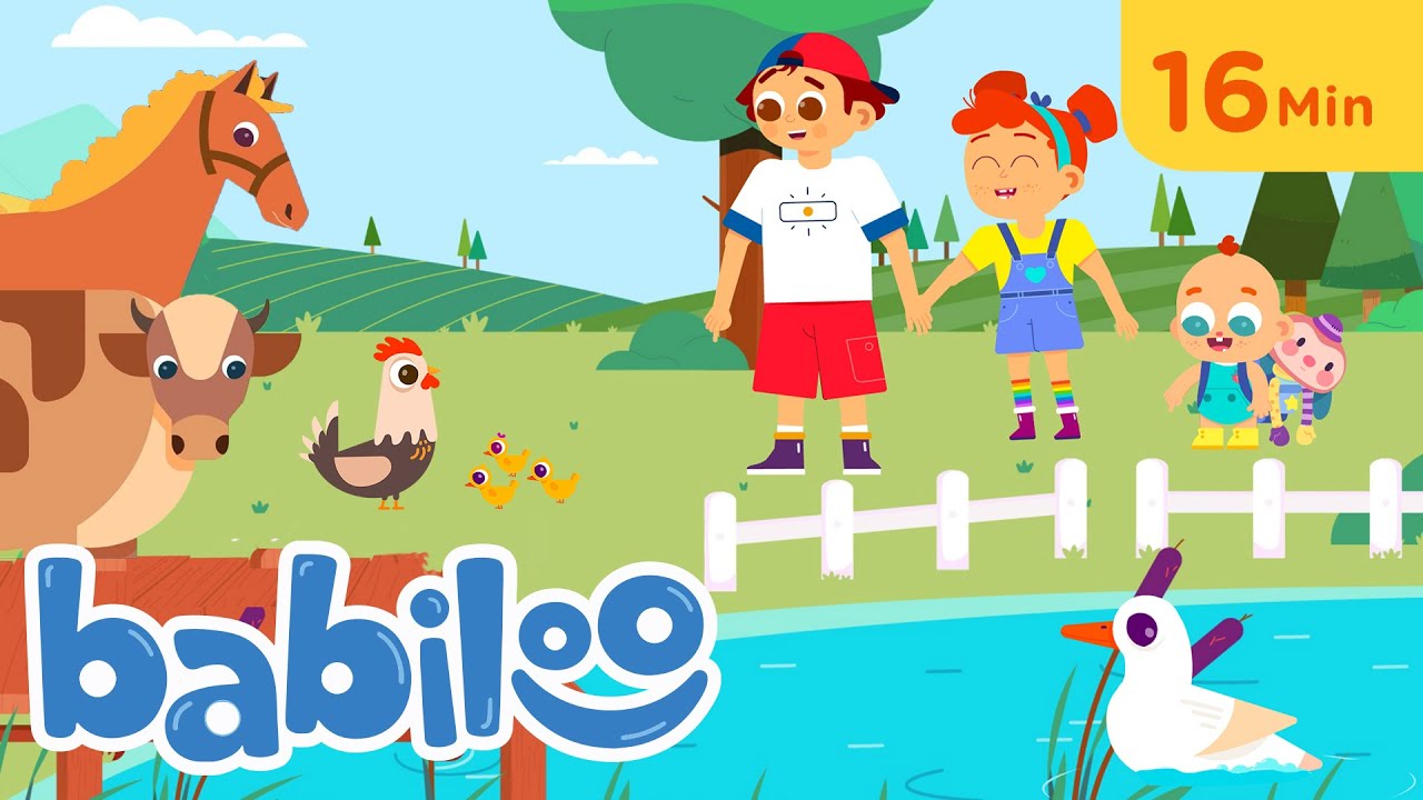 #oldmacdonald Compilation | Babiloo #nurseryrhymes & #kidssongs - YouTube