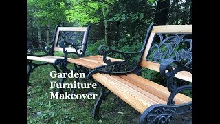 DIY Garden Furniture Makeover