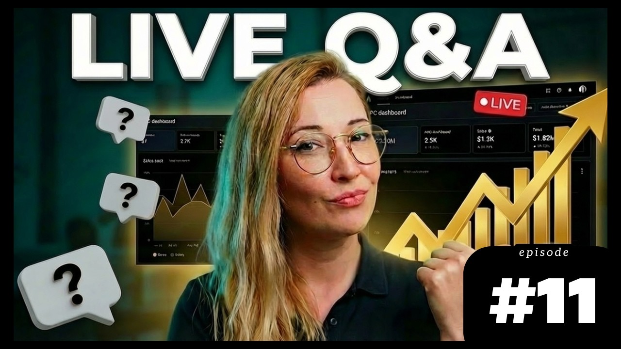 Amazon PPC AMA - Scale Session LIVE Streaming with Noemi Bolojan #11 📱