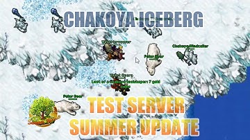Chakoya Iceberg (world change) - Test Server Summer Update 2015 - Tibia
