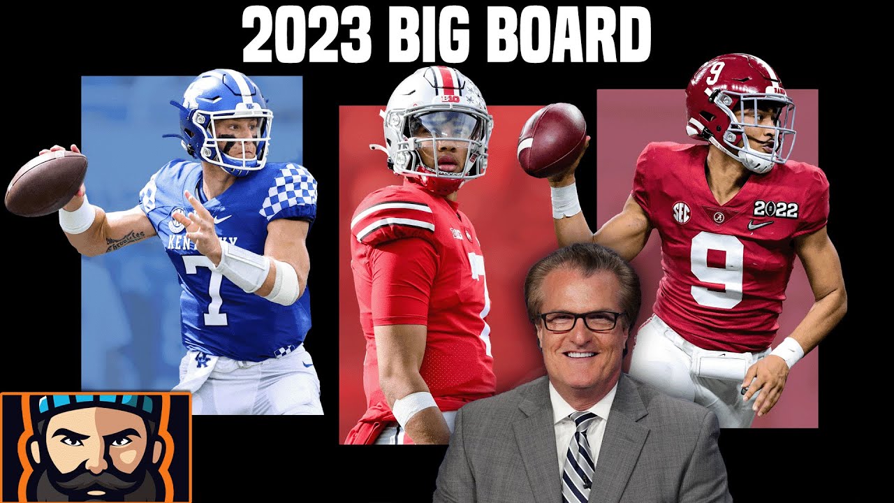 Mel Kiper's 2023 NFL Draft Big Board Reactions YouTube