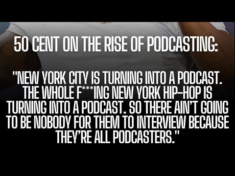 50 Cent says All of the Rappers in Nyc have turned into Podcasters!! it’s monkey see monkey do 🤦‍♂️