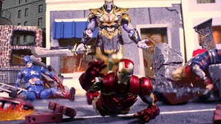 stop motion IF Thanos attacked the Avengers in 2012