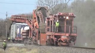 NS, CSX, BNSF, CP, Amtrak Action & NS 8103 (Norfolk & Western) Leads NS 26N @ Ogden Dunes, IN 5/2/20