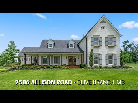 7586 Allison Road, Olive Branch, MS home video tour
