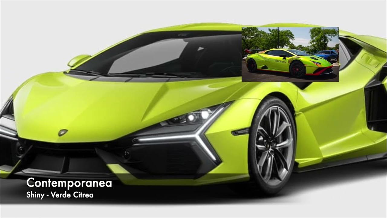 Revuelto 95 Color options YouTube