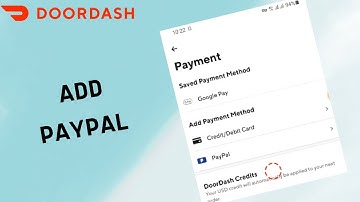 How to link PayPal with DoorDash