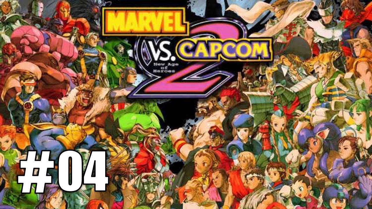 【PS2】MARVEL VS. CAPCOM 2 NEW AGE OF HEROES アーケードモードクリアで隠しキャラを入手 #04