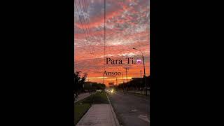 Ansoo - Para Ti