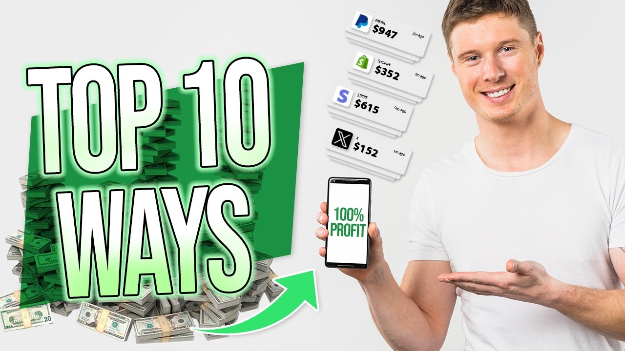 Make Money Online in 2024: Top 10 Ways - Part 2 - YouTube
