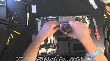 FUJITSU LIFEBOOK A6120 take apart, disassembly, disassemble, how-to video (nothing left) HD