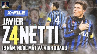 X-FILES | JAVIER ZANETTI: CỖ MÁY VĨNH CỬU CỦA MÀU XANH INTER MILAN