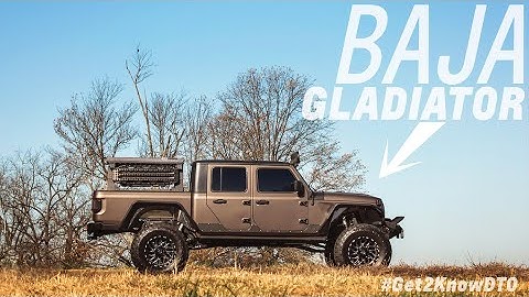 Custom 2020 Jeep Gladiator Baja // Overland