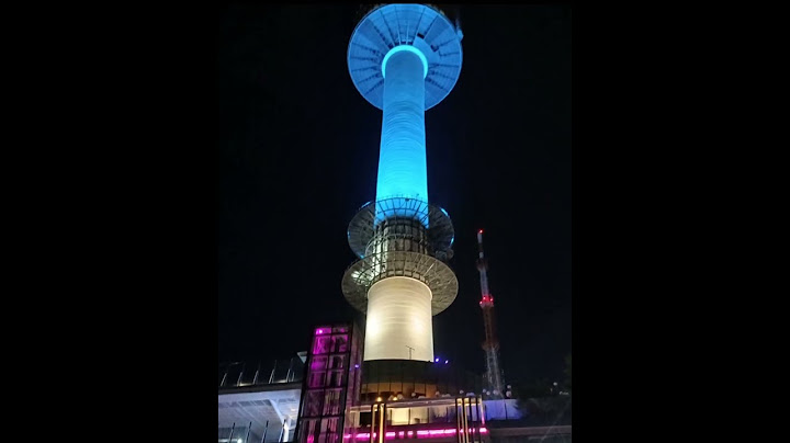 서울 하늘에 켜진 하늘빛 라이트! 임영웅 영화 개봉 축하! 영웅시대 추억 쌓기.