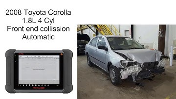 Autel MaxiSys Pre and Post Scan Report