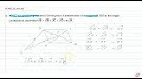 `A B C D` is parallelogram and `P` is the point of intersection of its diagonals. If `O` is the ...