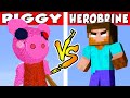 PIGGY vs HEROBRINE – PvZ vs Minecraft vs Smash