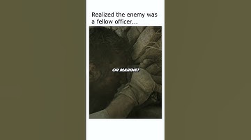 Realized the enemy was a fellow officer…😳🫡