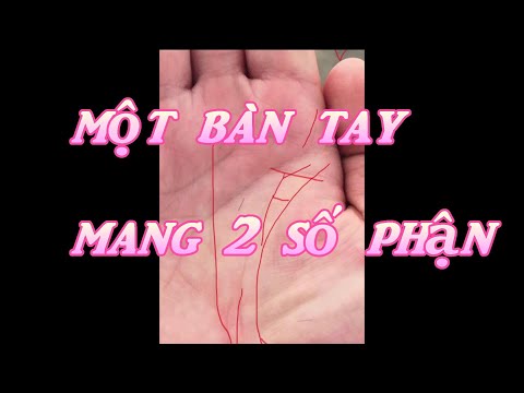 xem chỉ tay /ĐƯỜNG CHỈ TAY , MỘT CON NGƯỜI HAI TÍNH CÁCH
