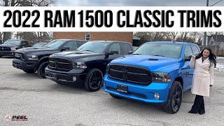 The RAM 1500 CLASSIC TRIMS: NIGHT EDITION BLACK APPEARANCE \& WARLOCK REVIEW! | Mississauga, ON