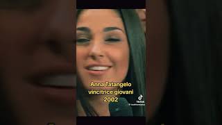 Anna Tatangelo Sanremo top 2002 mini intervista