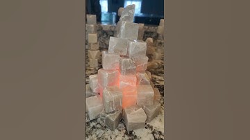 Crystal quartz cube creations!!!