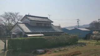 ＃JR東日本211系3000番台、山前→小俣間車窓、南側。