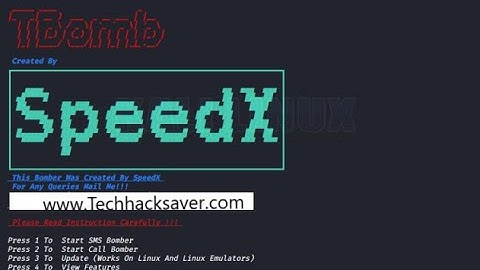 CALL AND SMS BOMBING USING TBomb TOOL