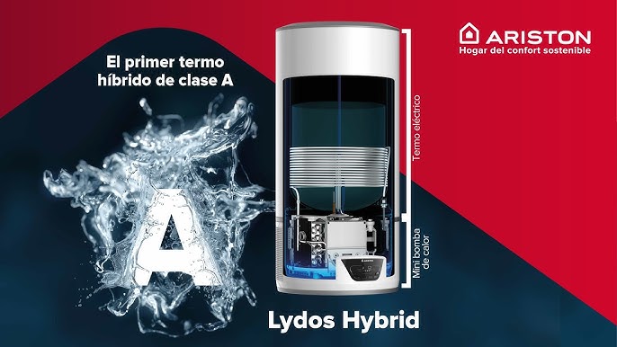 El primer termo eléctrico híbrido con clase A - Lydos Hybrid 