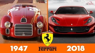Evolution of Ferrari (1947 - 2018) ⚡Cars Evolution Timeline