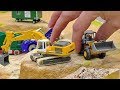 MINIATURE MICRO RC CONSTRUCTION SITE IN SCALE 1:87 ON A DIORAMA WITH AMAZING FUNCTIONALITY MODELS