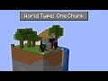Beating Minecraft In One Chunk