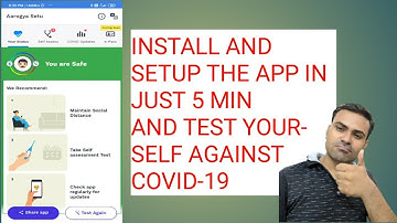 Aarogya Setu app full install and setup against Covid-19