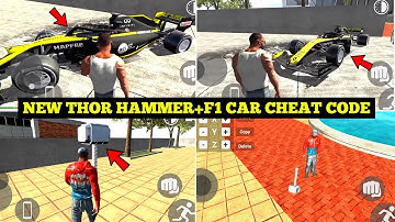 New Super Power Cheat Code in Indian Bike Driving 3D 🤯🔥| New F1 Car Code | Harsh in Game 