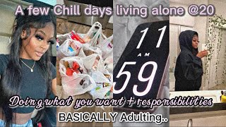 What its like living alone @20🤔 |VLOG| Chill days in my Life 😎