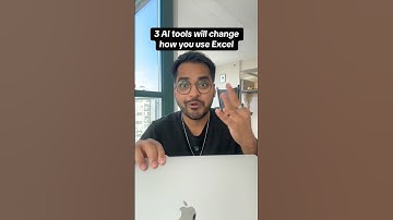 If you ever use Excel these 3 AI tools will change your life #aitools #exceltips #exceltutorial