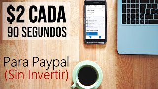 Como Ganar Dinero EXTRA SIN INVERTIR [2020] Dinero Para PayPal
