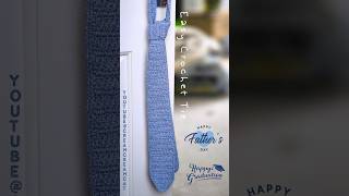 Crochet a Tie in Half a Day! 半日完成鉤織領呔! #shorts