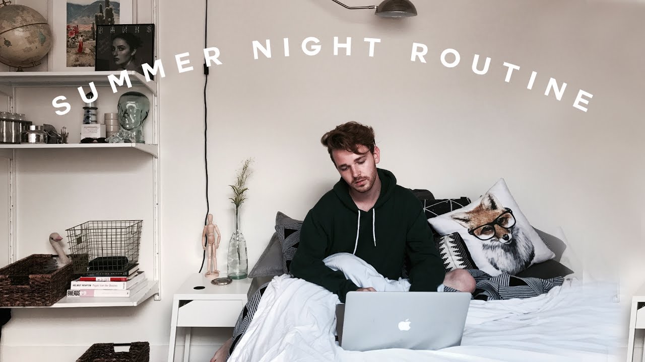 Summer NIGHT ROUTINE + Sneak Peak of my NEW Room // Imdrewscott
