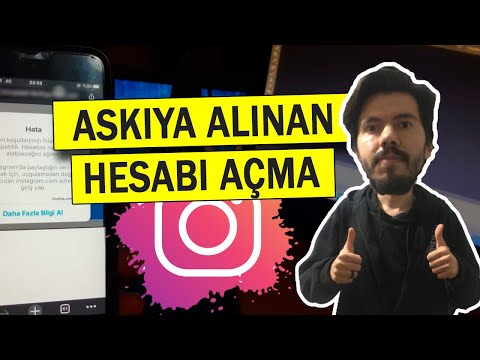 İNSTAGRAM ASKIYA ALINAN HESAP KURTARMA | instagram hesabım askıya alındı | askıya alınan instagram