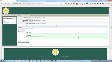 Moodle: Essay question creation and grading