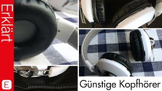 Over-Ear Kopfhörer für unter 35€ - Maxell Retro DJ II - Test / Review (Deutsch)