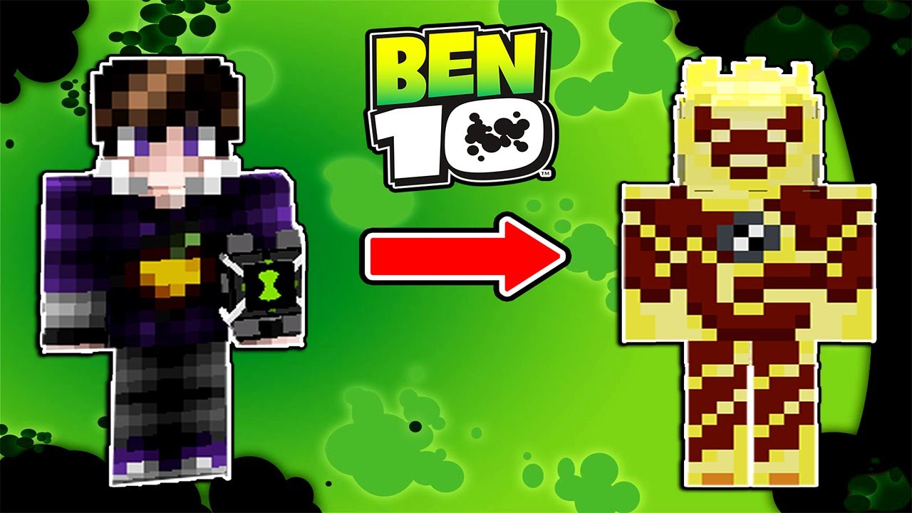 จะเป็นอย่างไร? ถ้า ''Ben10'' เข้ามาอยู่ในมายคราฟ!! มีนาฬิกาออมนิทริกซ์ด้วย? (Ben 10 Command