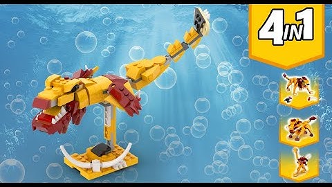 Lego 31112 Sea Monster Alternative Build MOC